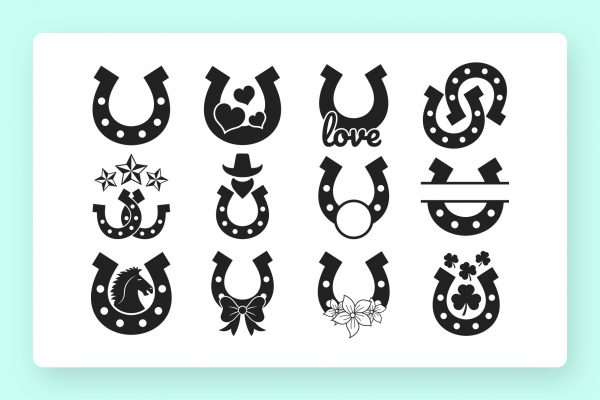Horseshoe SVG Clipart Horseshoe SVG Clipart