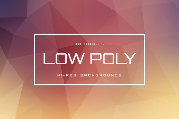 Geometric Low Poly Backgrounds Geometric Low Poly Backgrounds