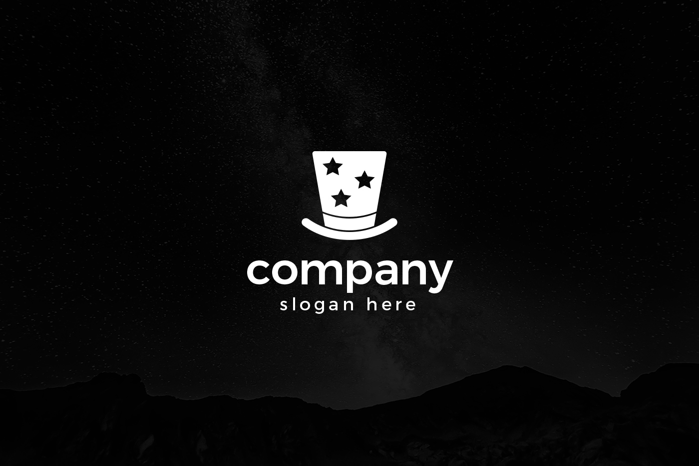 Magic Hat Logo Template 2 svg+xml;charset=utf Magic Hat Logo Template