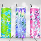 Marble Skinny Tumbler Sublimation Designs