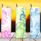Marble Tumbler Designs 1 Skinny Tumbler Sublimation Mega Bundle