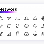 Network Minimalistic Icons