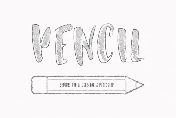 Realistic Pencil Brushes & Stamps