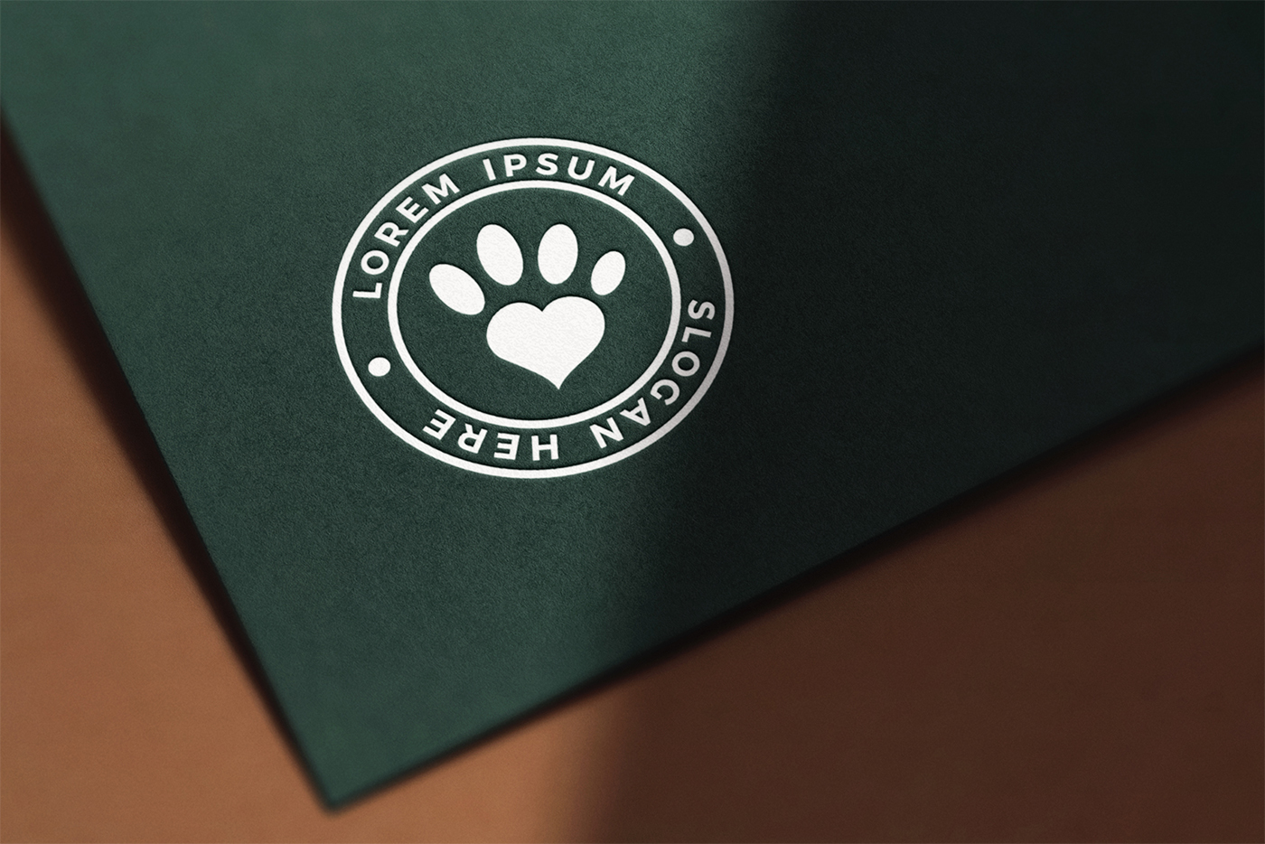 Free Paw Print Animal Care Logo Template