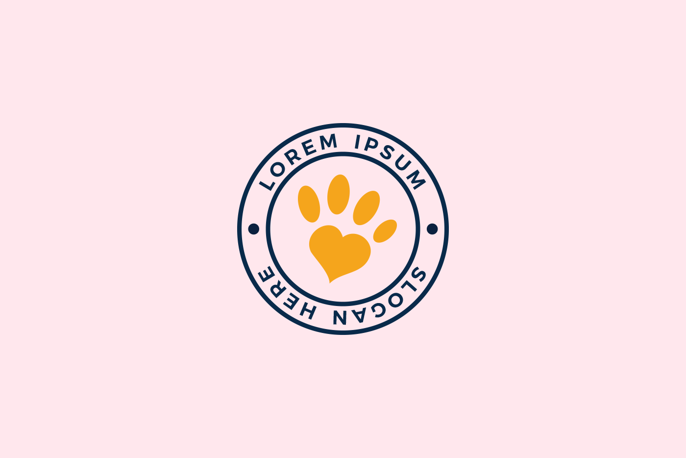 Free Animal Care Logo Template 3 svg+xml;charset=utf Free Animal Care Logo Template