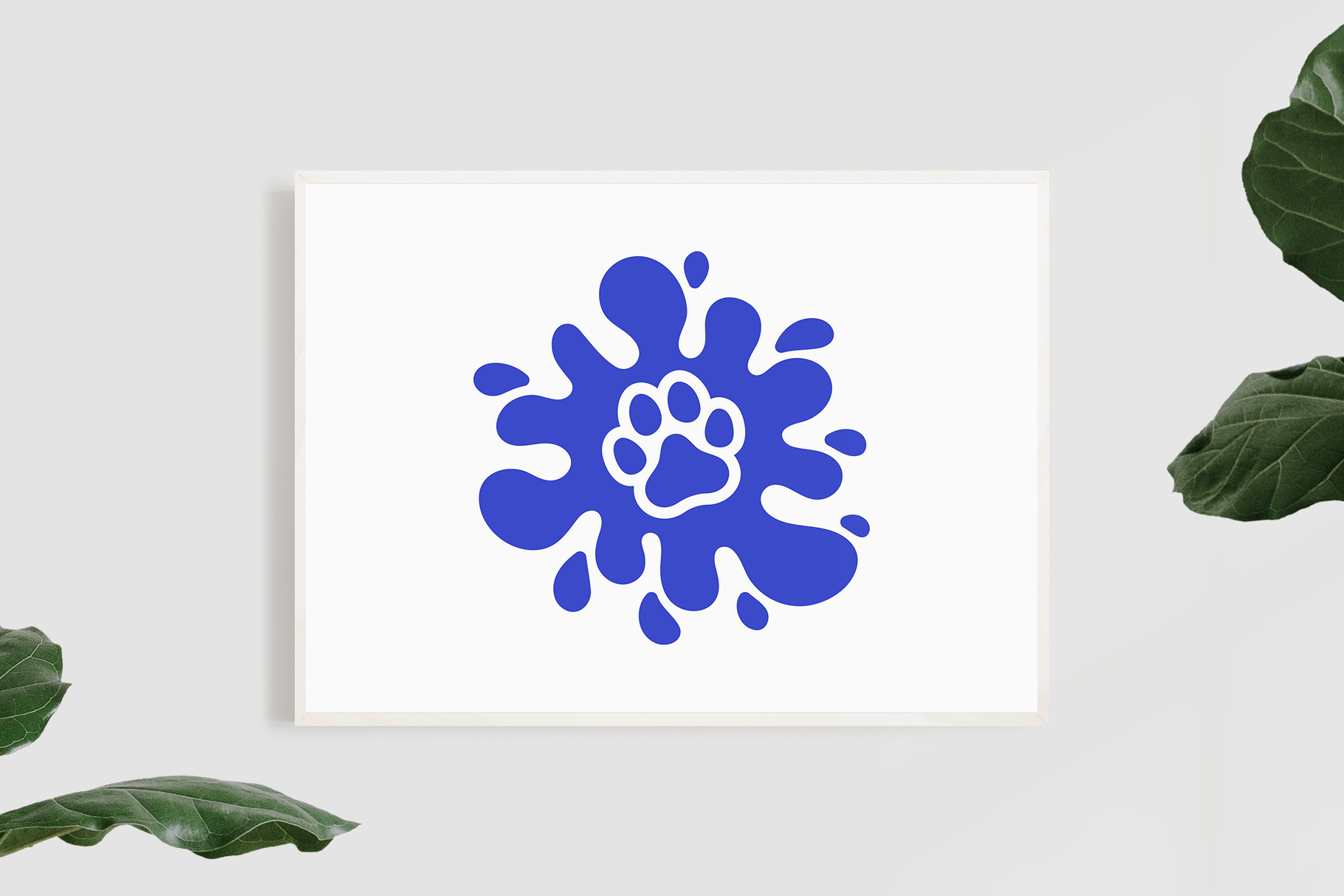 Pet Paw Splashes Clipart 3 svg+xml;charset=utf Pet Paw Splashes Clipart