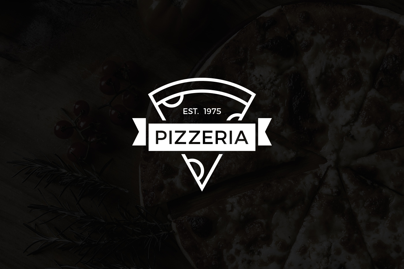 Pizza Slice Restaurant Logo Template 2 svg+xml;charset=utf Pizza Slice Restaurant Logo Template