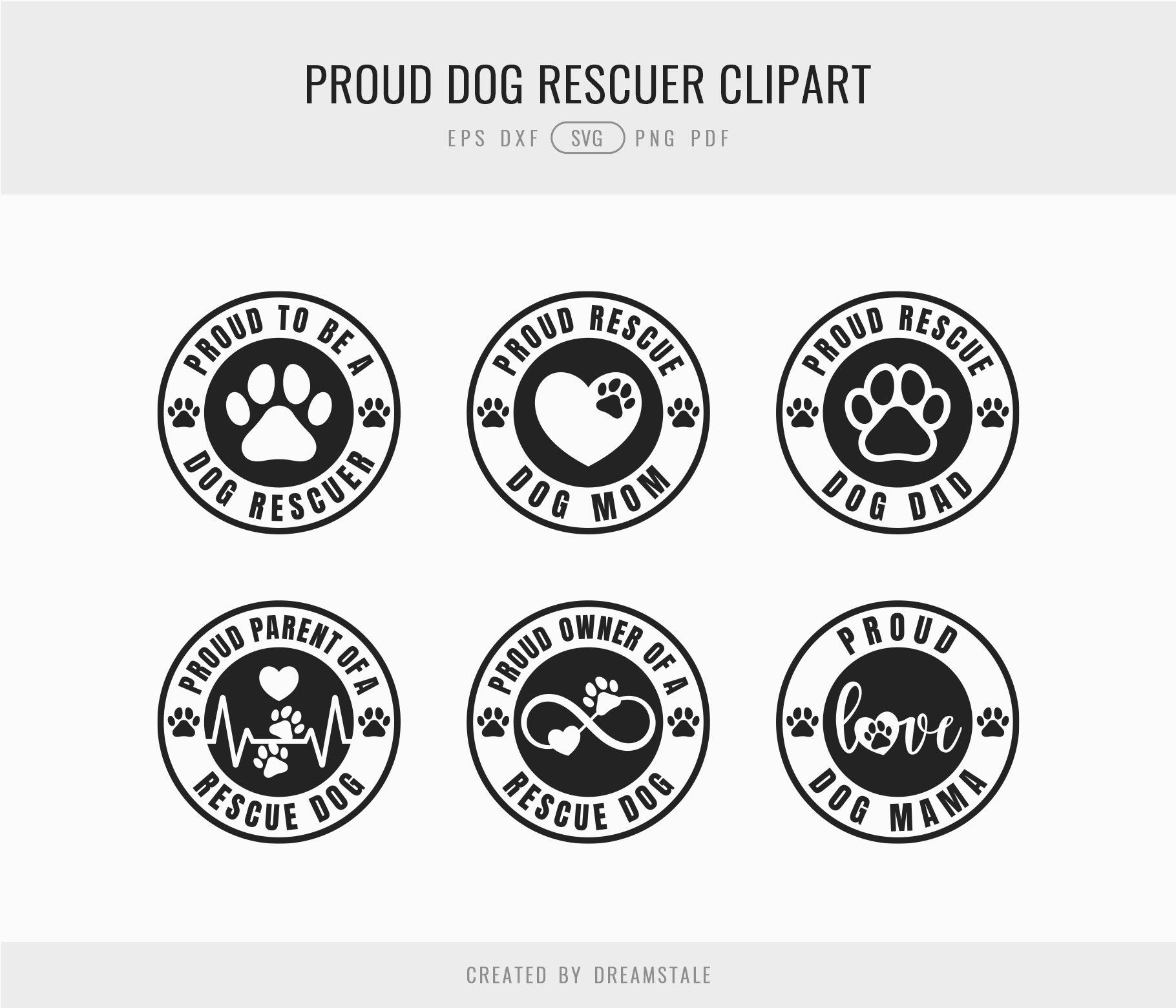 Proud Dog Rescuer Clipart 4 svg+xml;charset=utf Proud Dog Rescuer Clipart