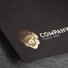 Proud Lion Animal Logo Template