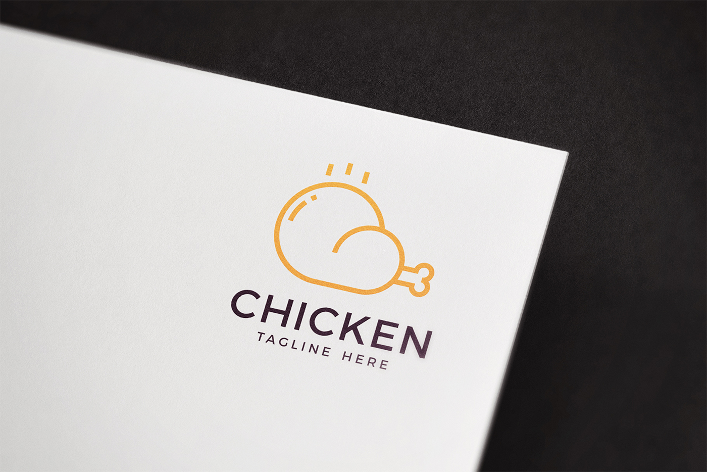 Roasted Chicken Restaurant Logo Template 3 svg+xml;charset=utf Roasted Chicken Restaurant Logo Template