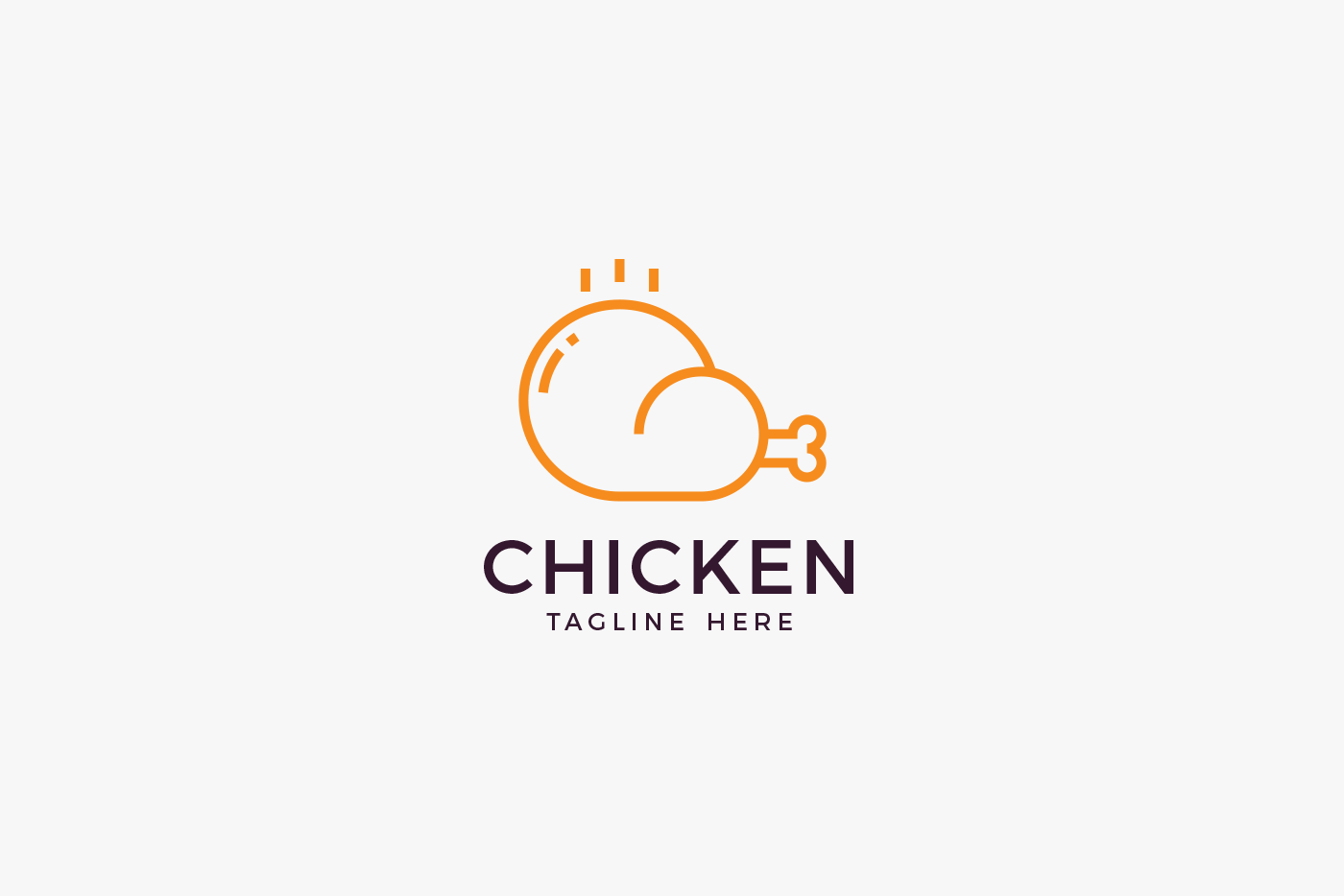 Roasted Chicken Restaurant Logo Template 1 Roasted Chicken Restaurant Logo Template