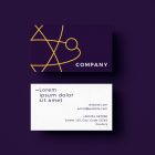 Science Business Card Template 1 Modern Business Card Templates Bundle Vol. 1