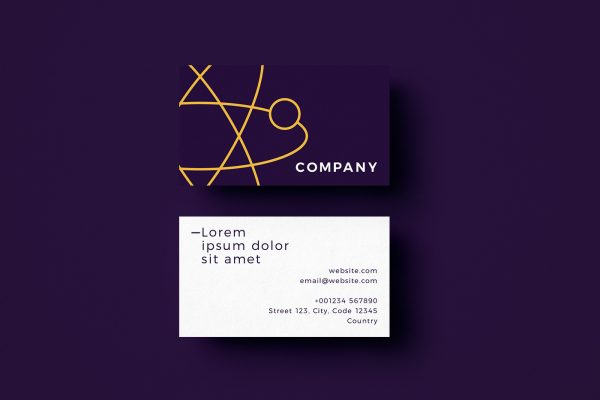 Science Business Card Template 1 Science Business Card Template 1