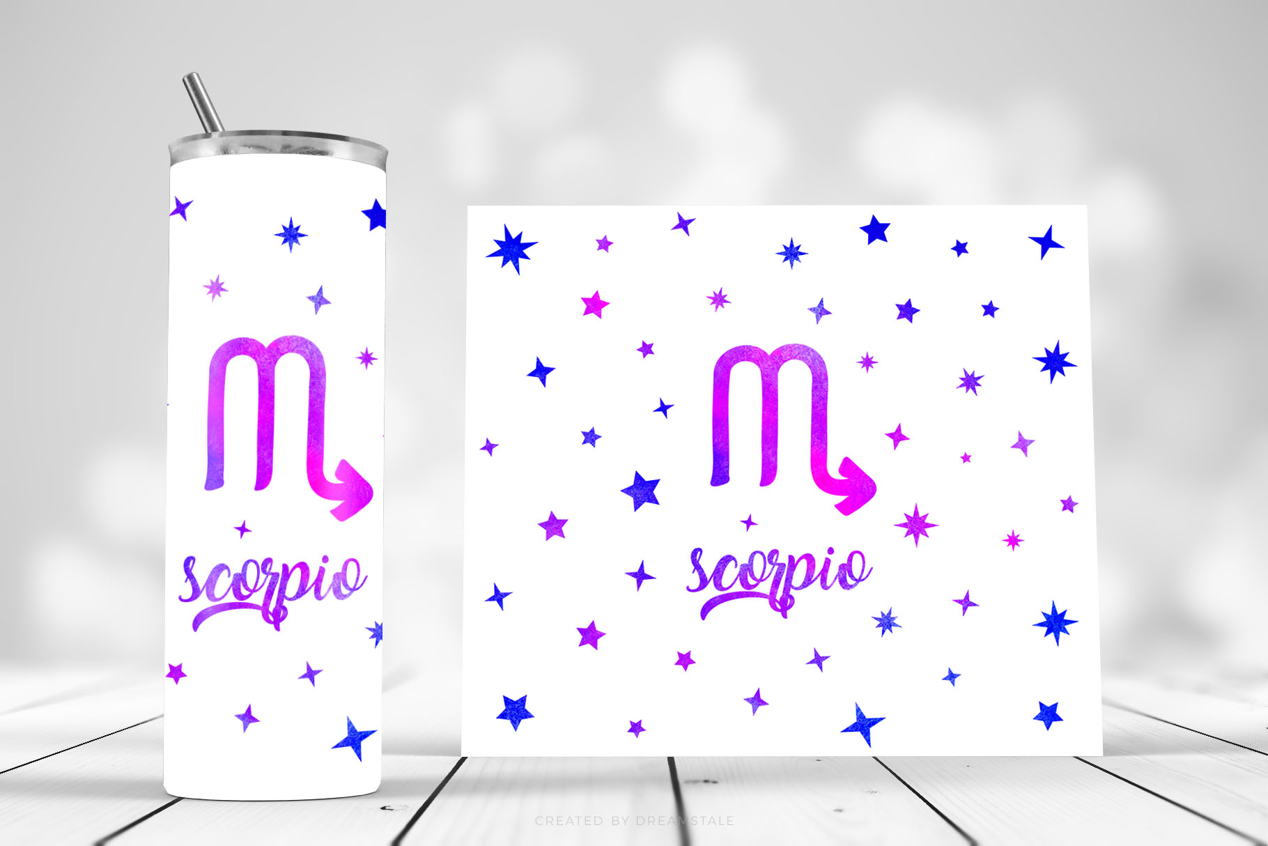 Watercolour Zodiac Signs Tumbler Wraps 2 svg+xml;charset=utf Watercolour Zodiac Signs Tumbler Wraps