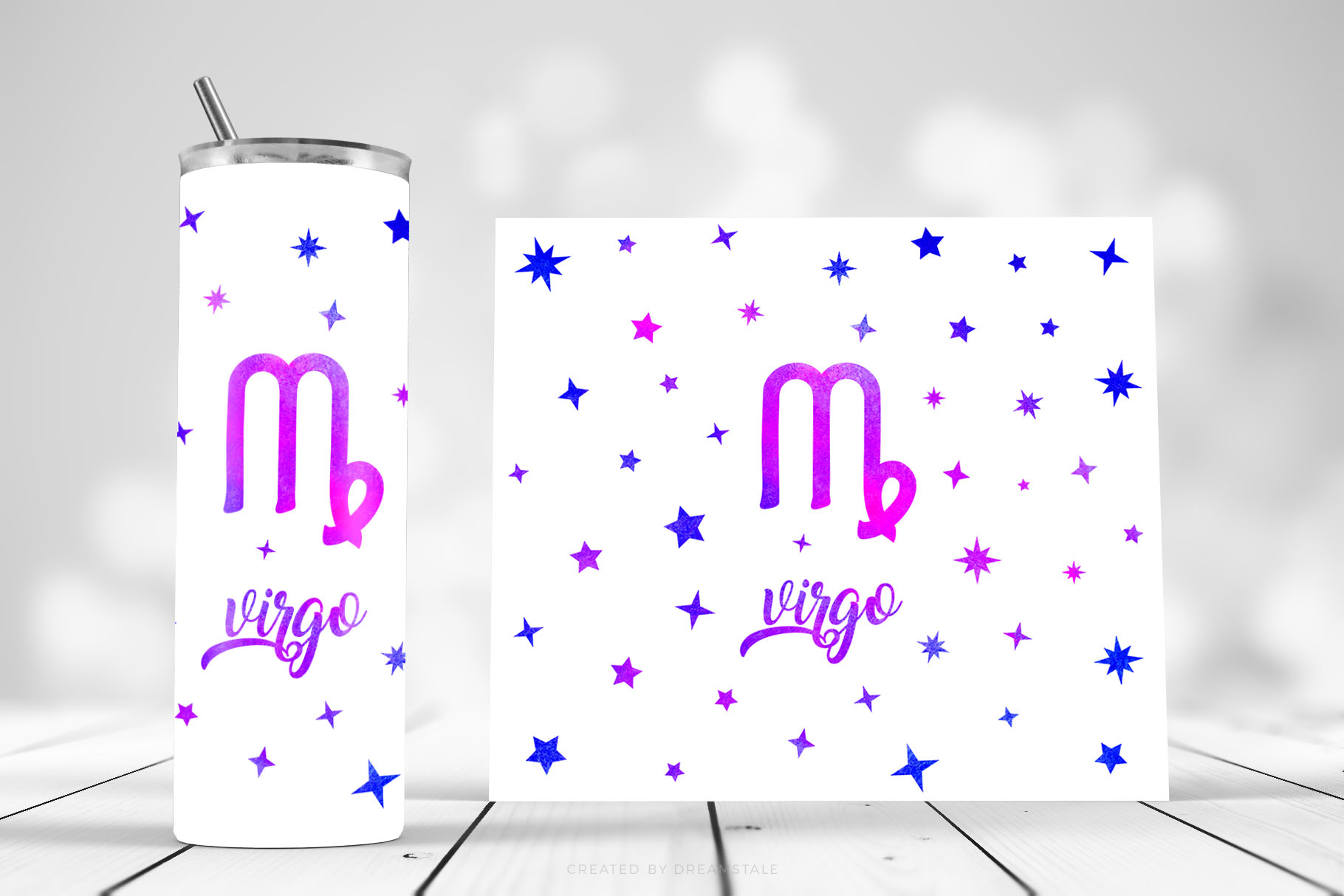Watercolour Zodiac Signs Tumbler Wraps 4 svg+xml;charset=utf Watercolour Zodiac Signs Tumbler Wraps