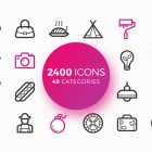 10.300+ Vector Icons Mega Bundle 6 Sharpicons 2400 Bold Line Icons 2 10.300+ Vector Icons Mega Bundle