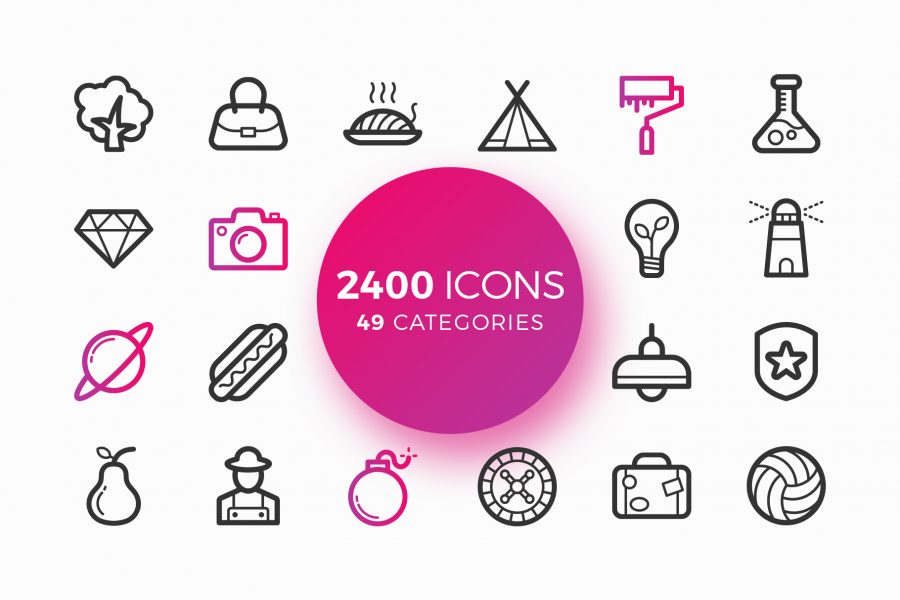 Sharpicons Pixel Perfect Line Icons - Dreamstale