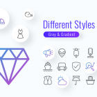 10.300+ Vector Icons Mega Bundle 4 Slimicons 3300+ Line Icons 4