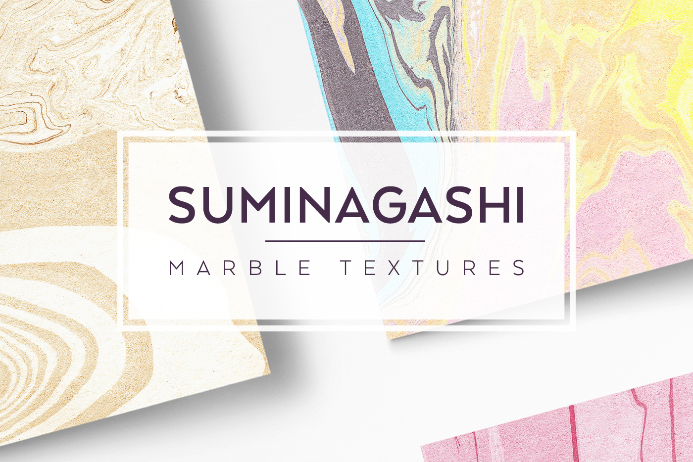Suminagashi Marble Paper Textures 1 Suminagashi Marble Paper Textures