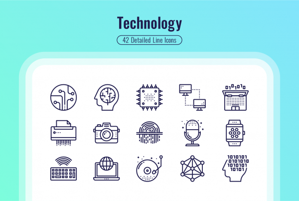 Technology Detailed Icons