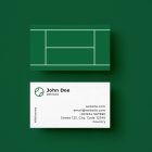 Tennis Business Card Template 1