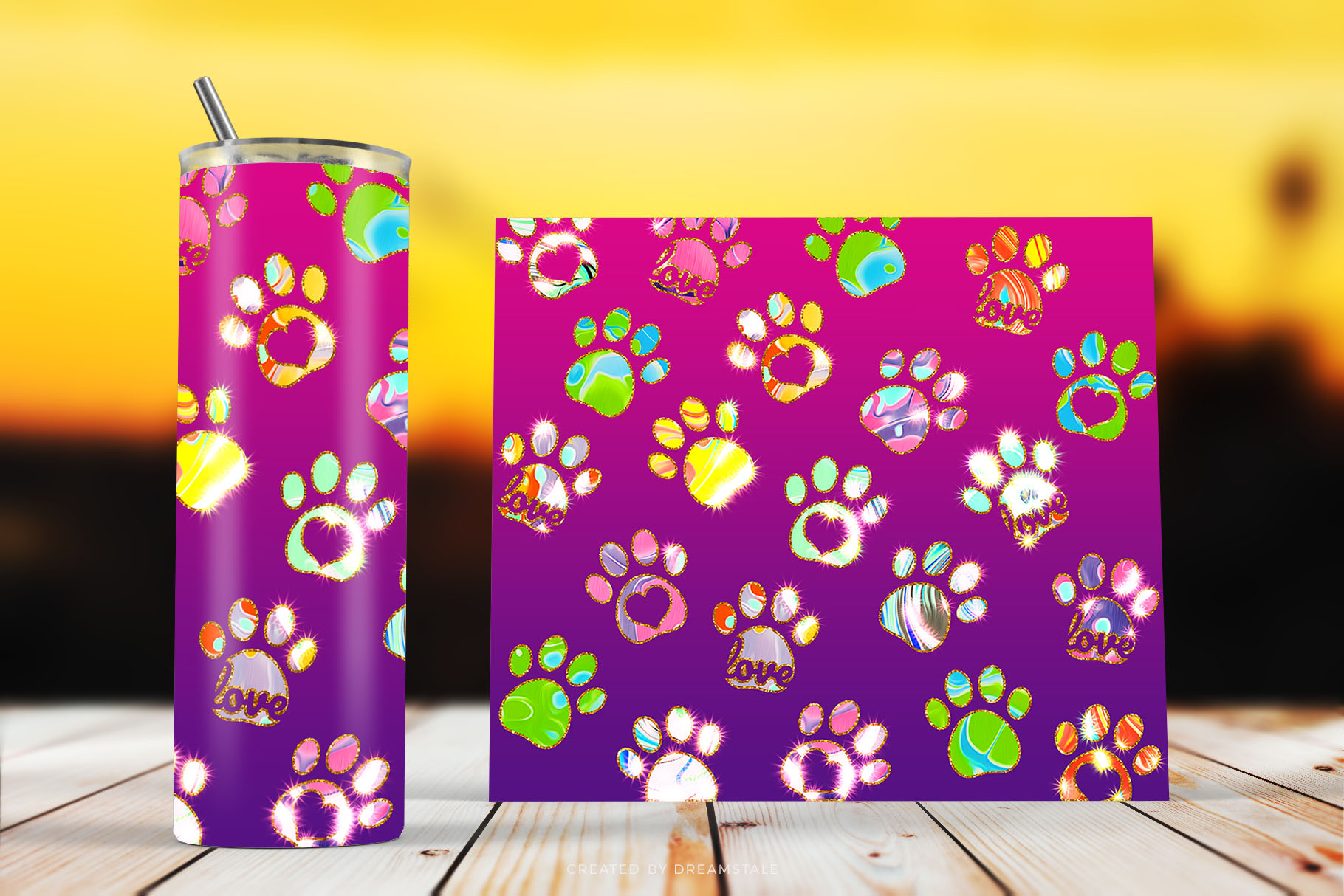 Shiny Paws Tumbler Sublimation Designs 2 svg+xml;charset=utf Shiny Paws Tumbler Sublimation Designs