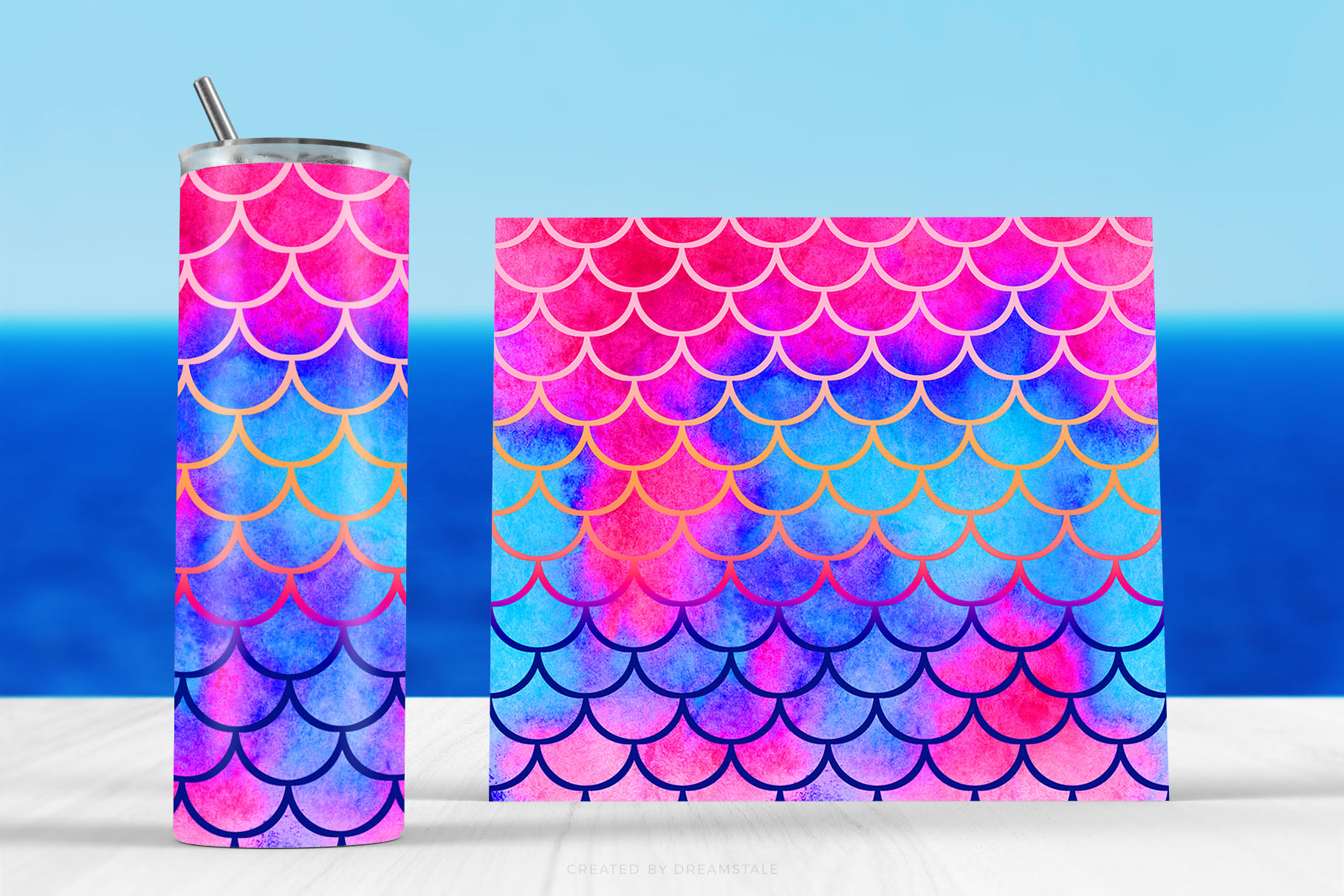 Watercolor Mermaid Sublimation Tumbler Designs 3 svg+xml;charset=utf Watercolor Mermaid Sublimation Tumbler Designs