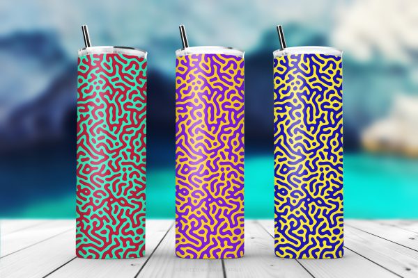Turing Pattern Sublimation Tumbler Wraps Turing Pattern Sublimation Tumbler Wraps