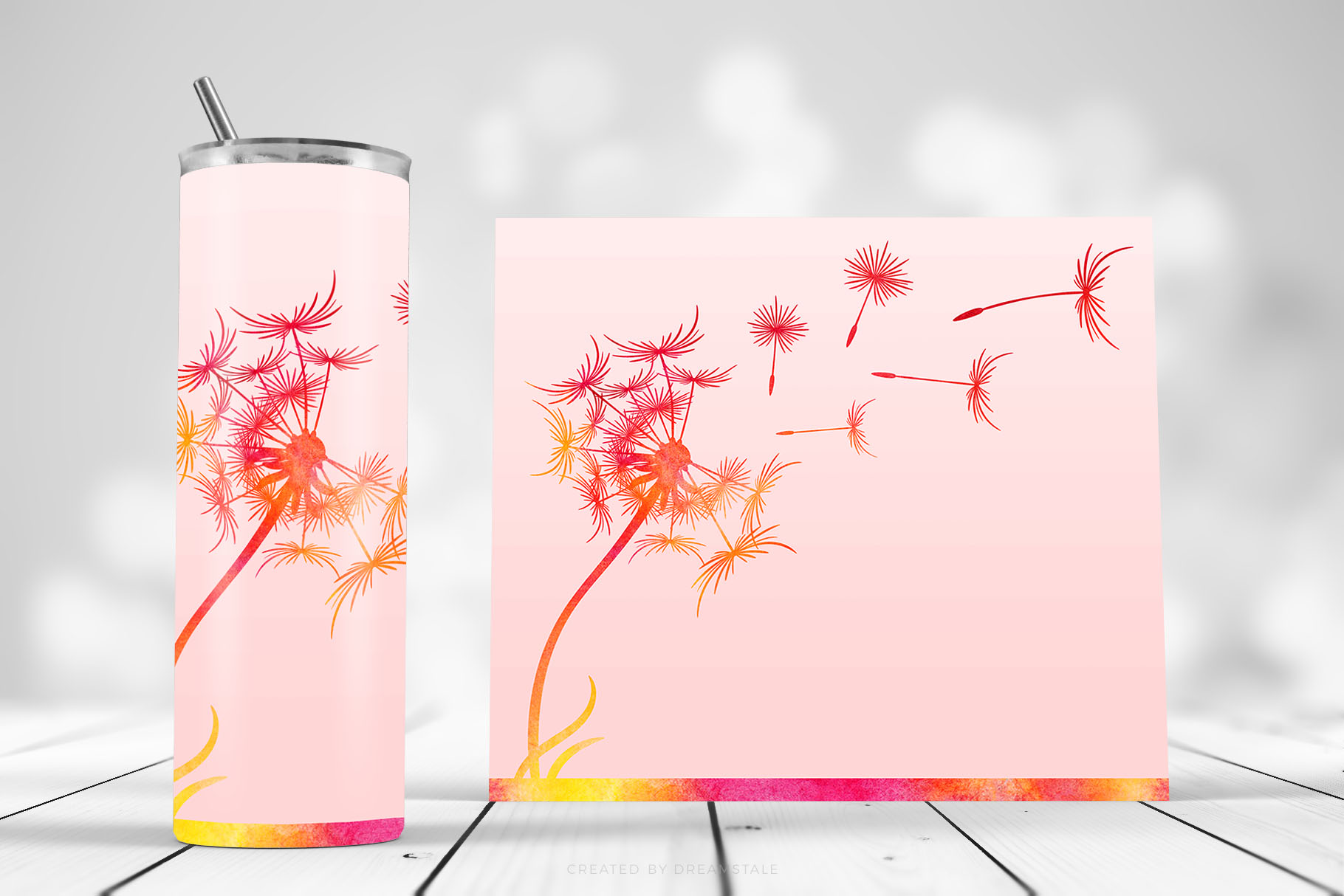 Watercolor Dandelion Seeds Sublimation Tumbler Designs 3 svg+xml;charset=utf Watercolor Dandelion Seeds Sublimation Tumbler Designs