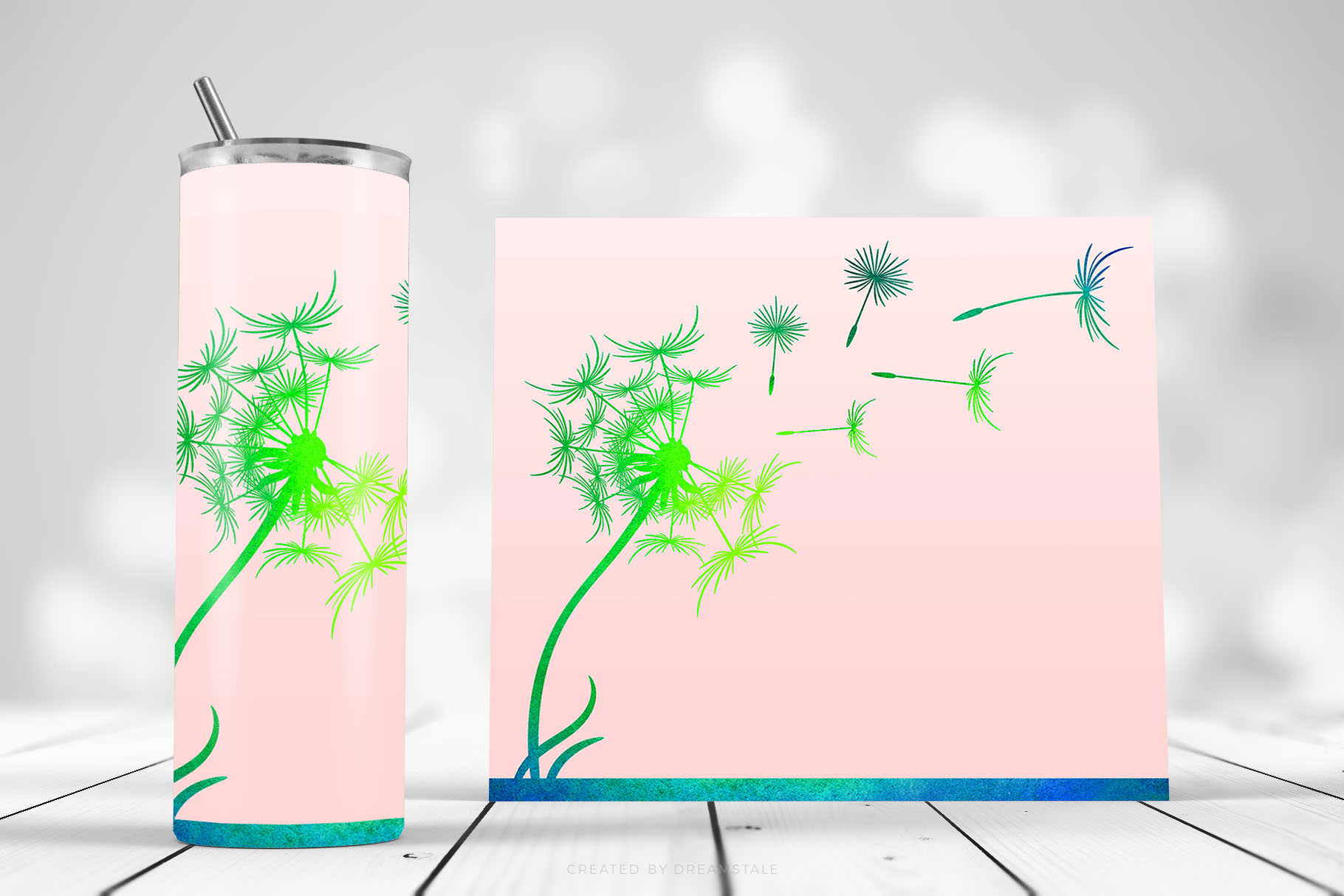 Watercolor Dandelion Seeds Sublimation Tumbler Designs 4 svg+xml;charset=utf Watercolor Dandelion Seeds Sublimation Tumbler Designs