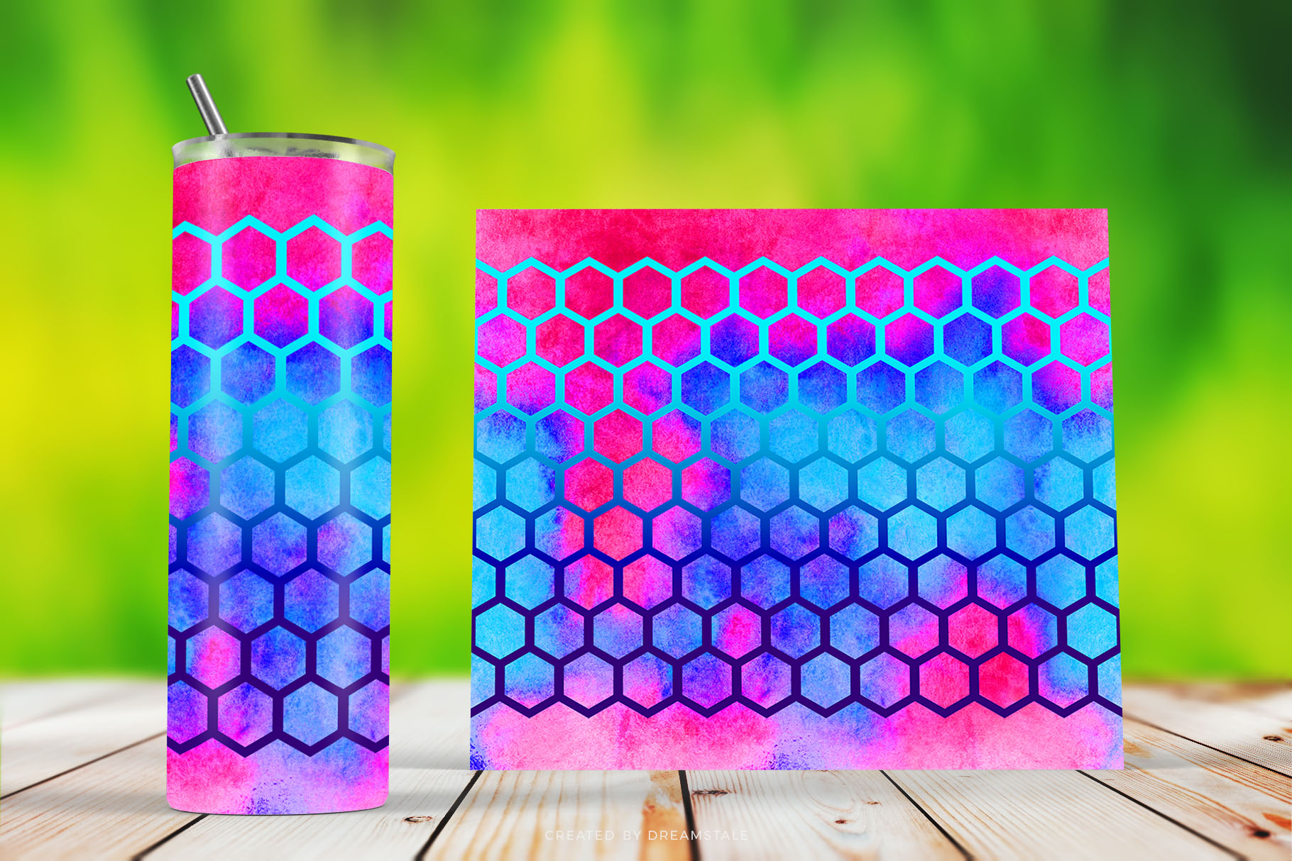 Watercolor Honeycomb Sublimation Tumbler Designs 3 svg+xml;charset=utf Watercolor Honeycomb Sublimation Tumbler Designs