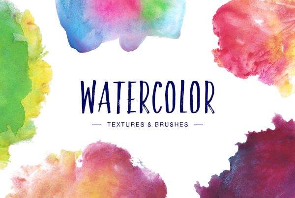 Watercolor Textures Brushes 1 Textures & Backgrounds