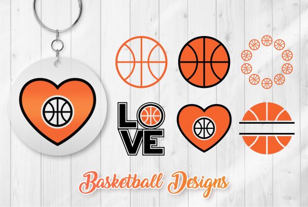 Basketball Lovers SVG Clipart