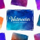 Watercolor PNG Backgrounds & Textures