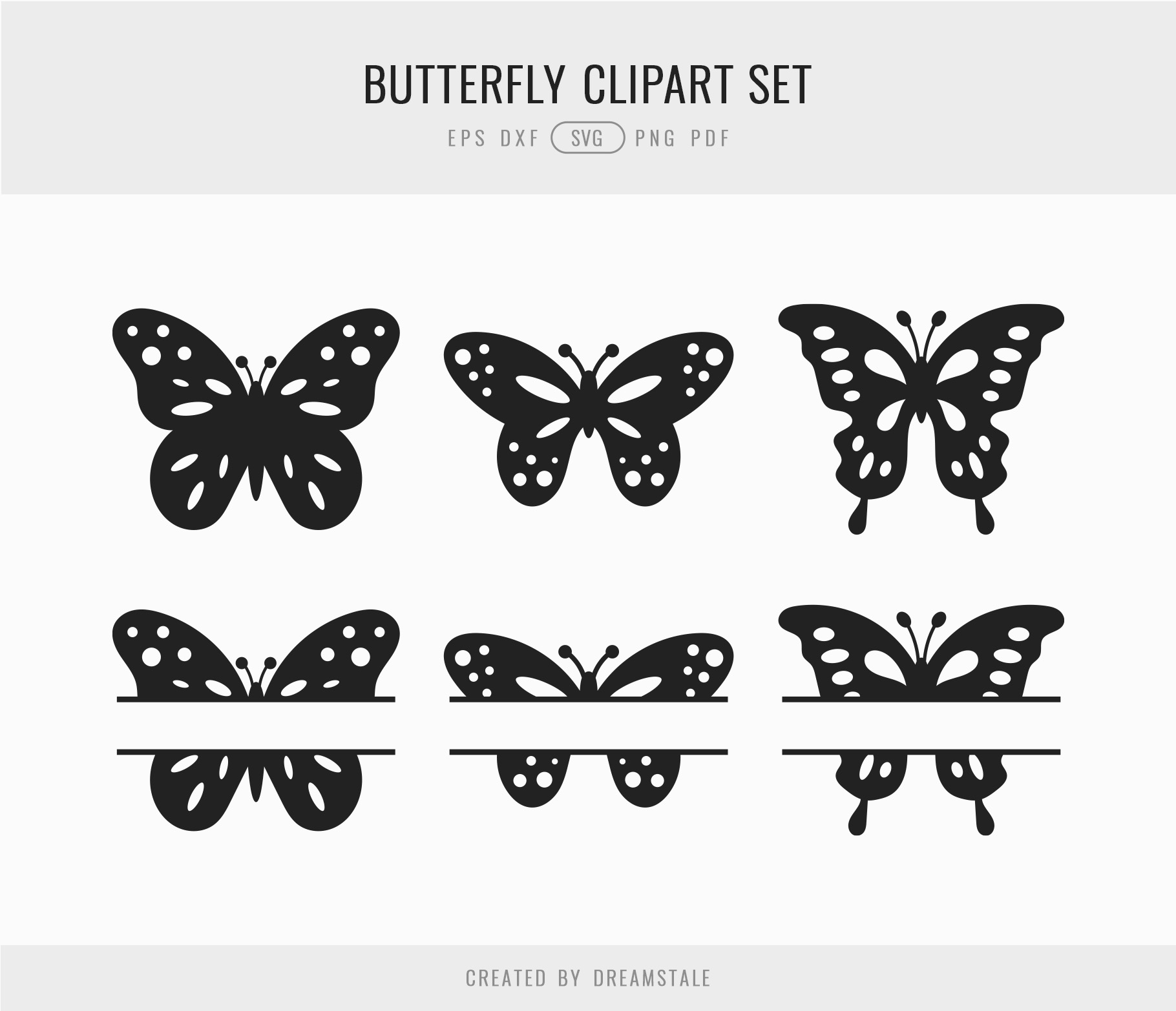 Butterfly Silhouettes & Monograms 2 svg+xml;charset=utf Butterfly Silhouettes & Monograms