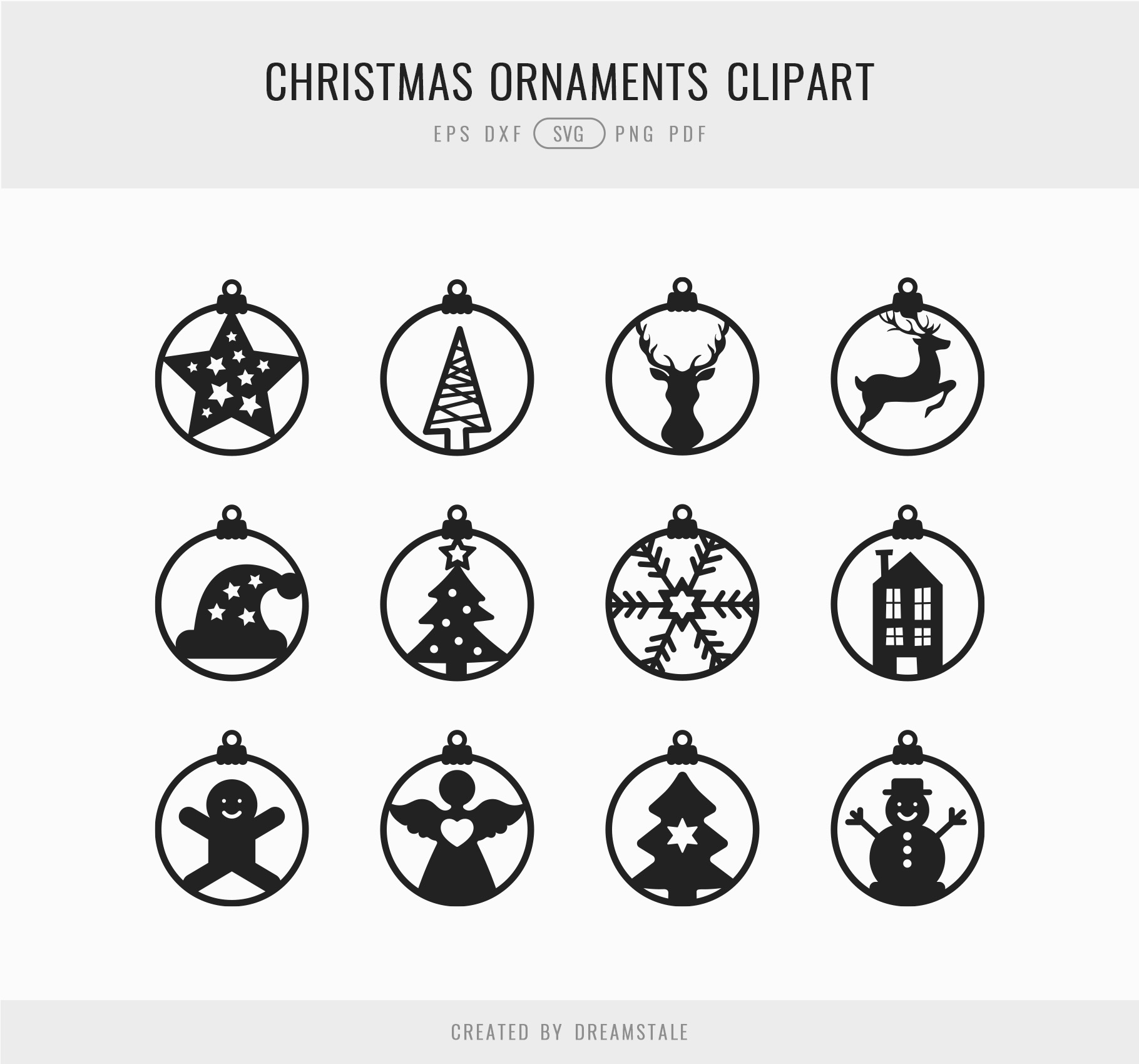 Christmas Tree Ornaments Clipart 2 svg+xml;charset=utf Christmas Tree Ornaments Clipart