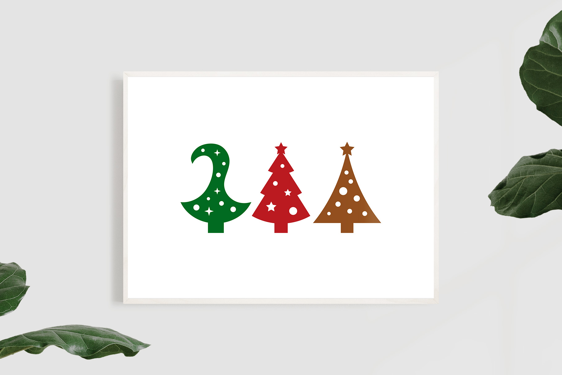Christmas Trees & Ornaments SVG Clipart 3 svg+xml;charset=utf Christmas Trees & Ornaments SVG Clipart