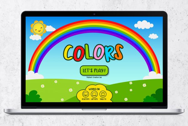 Colors Self-Checking PDF Interactive Game