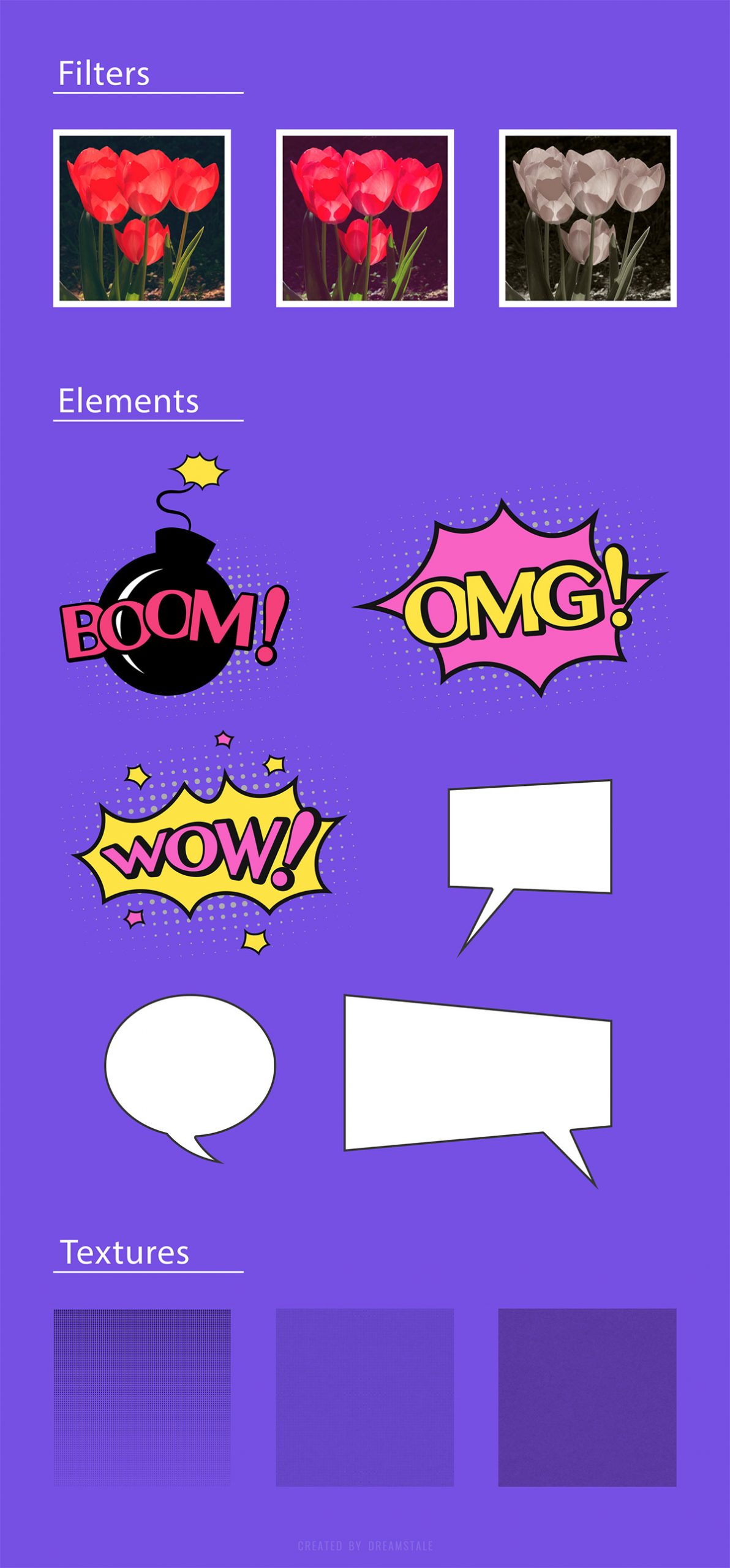 Comic Book Social Media Photo Templates 3 svg+xml;charset=utf Comic Book Social Media Photo Templates