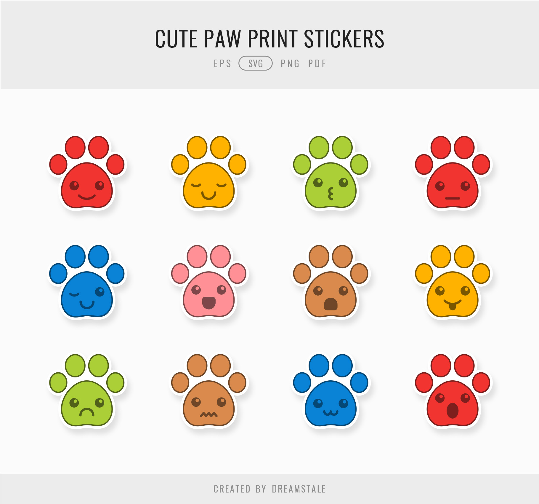 Cute Paw Prints Emoji Clipart 4 svg+xml;charset=utf Cute Paw Prints Emoji Clipart