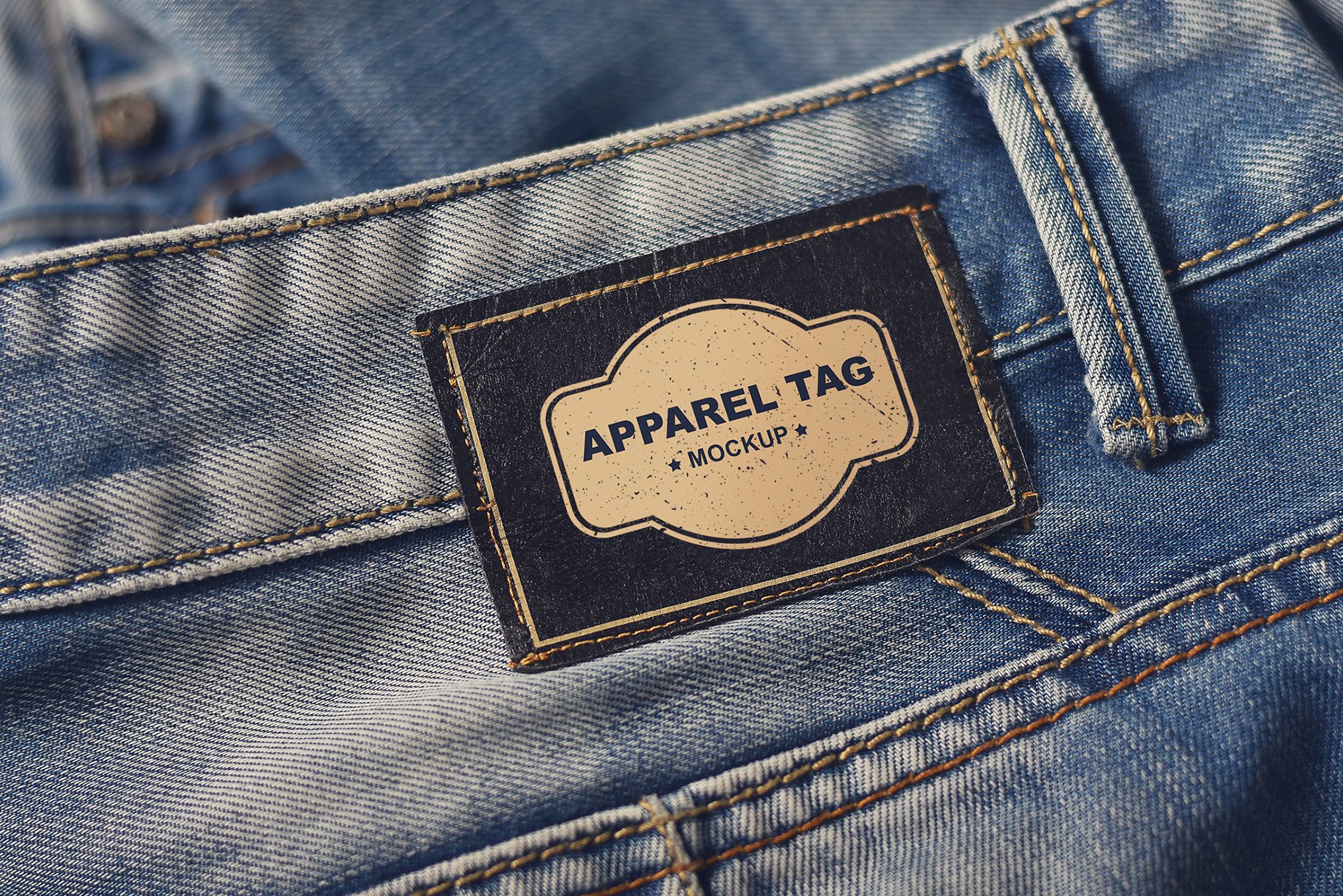 Denim Clothing Pants PSD Mockup 1 Denim Clothing Pants PSD Mockup