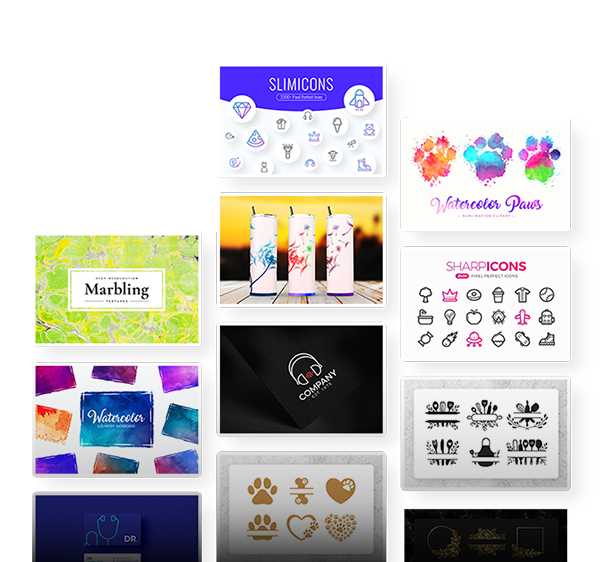 Design Assets Premium Files Splash Heart SVG Free Clipart