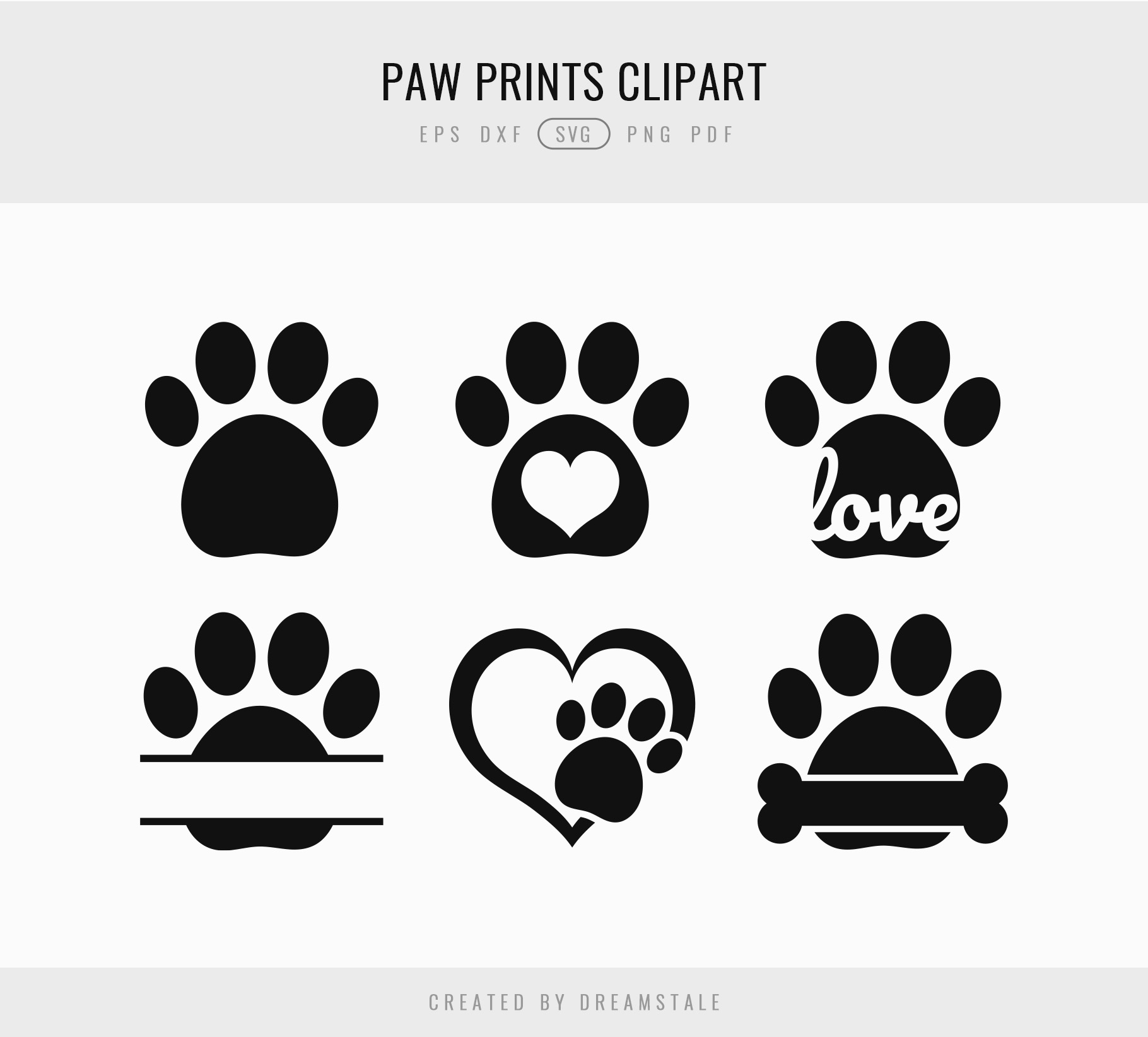 Dog Paw Prints Clipart Designs 4 svg+xml;charset=utf Dog Paw Prints Clipart Designs