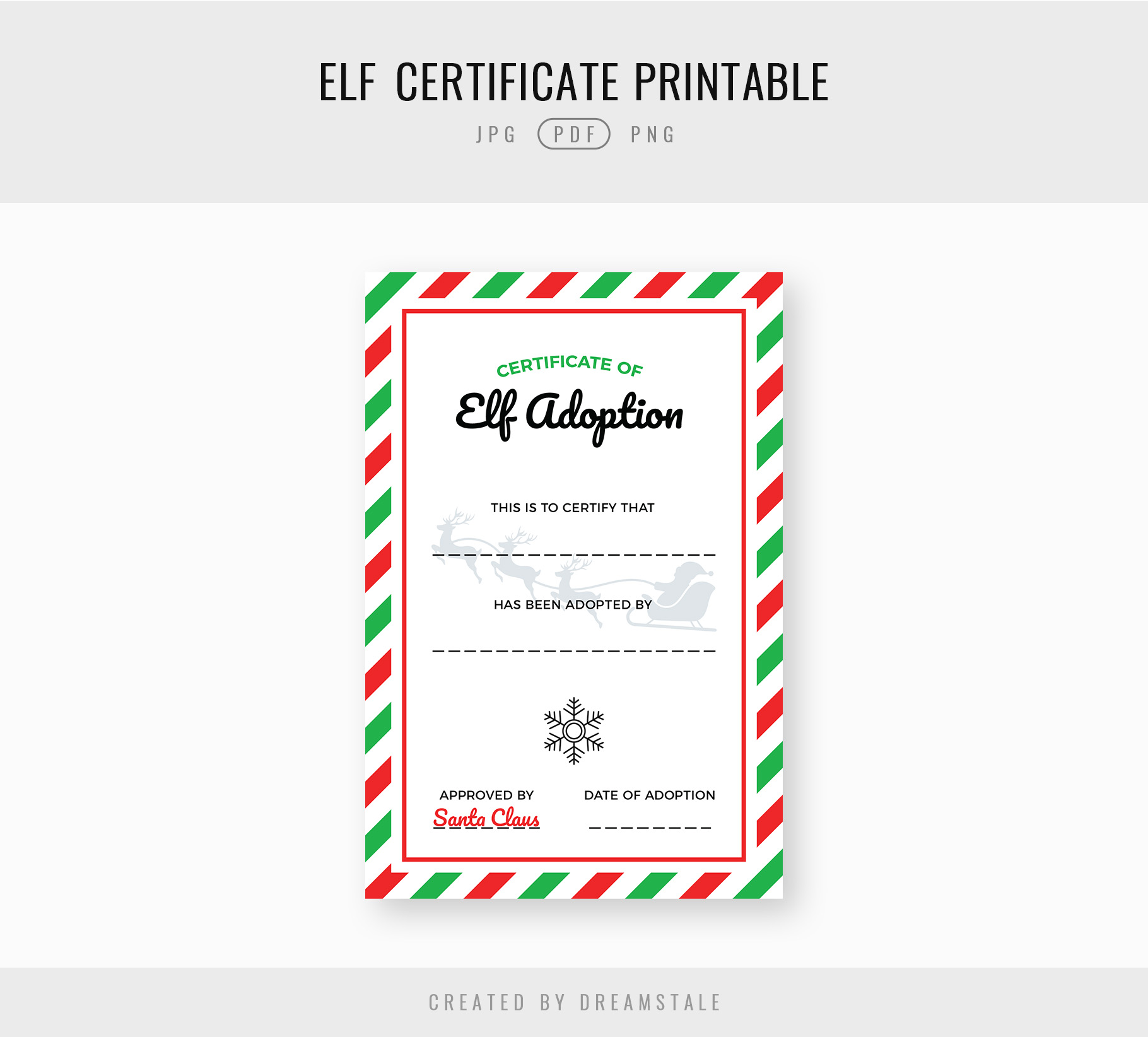 Elf Adoption Certificate 4x6 Printable 2 svg+xml;charset=utf Elf Adoption Certificate 4x6 Printable
