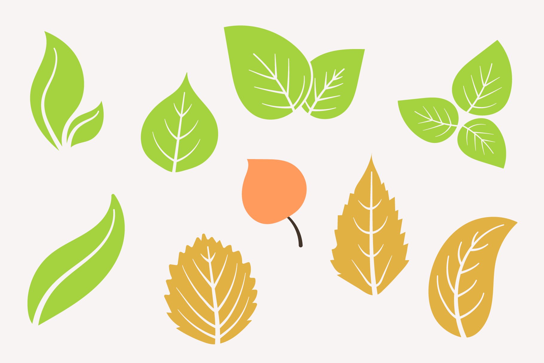 Hand Drawn Floral Elements Clipart 5 svg+xml;charset=utf Hand Drawn Floral Elements Clipart