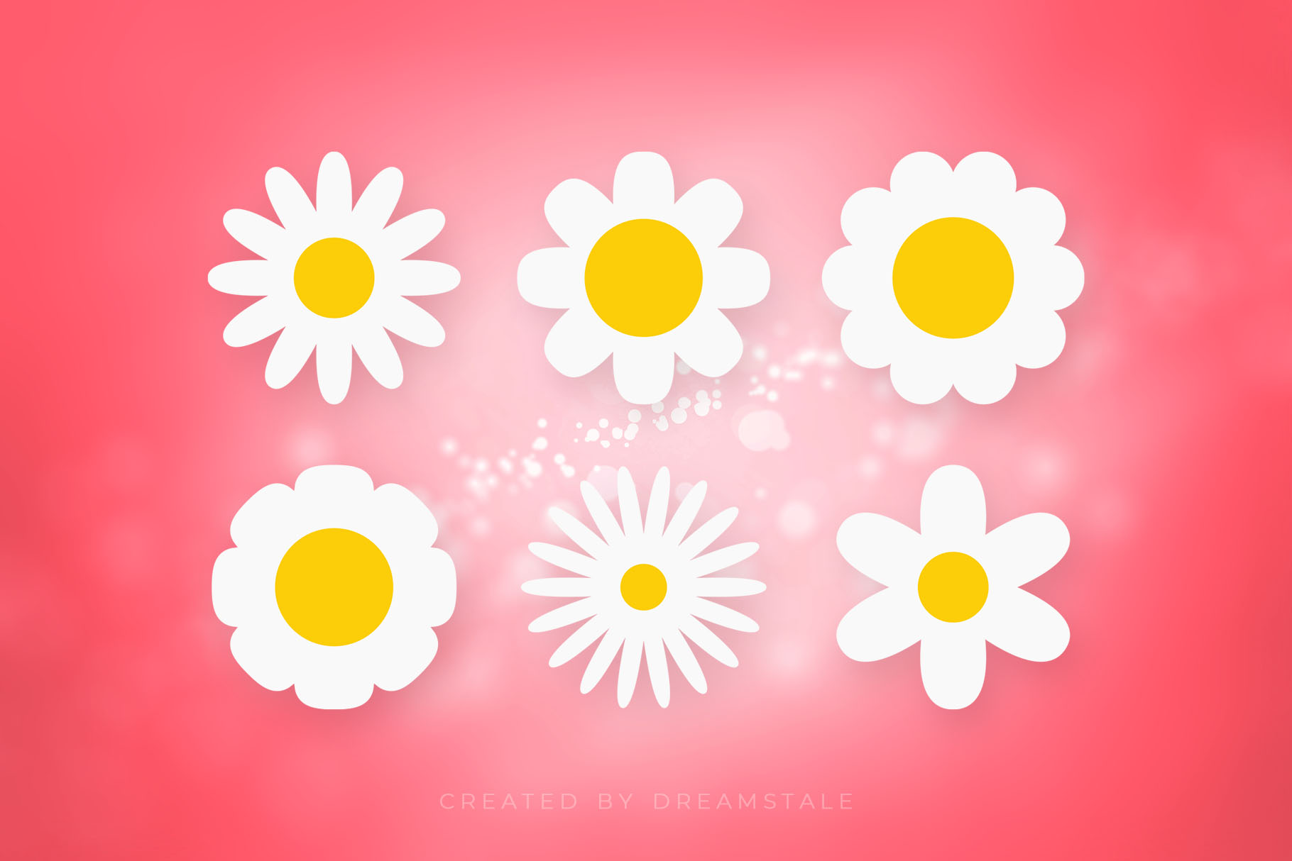 Free Daisy Flower SVG Clipart 1
