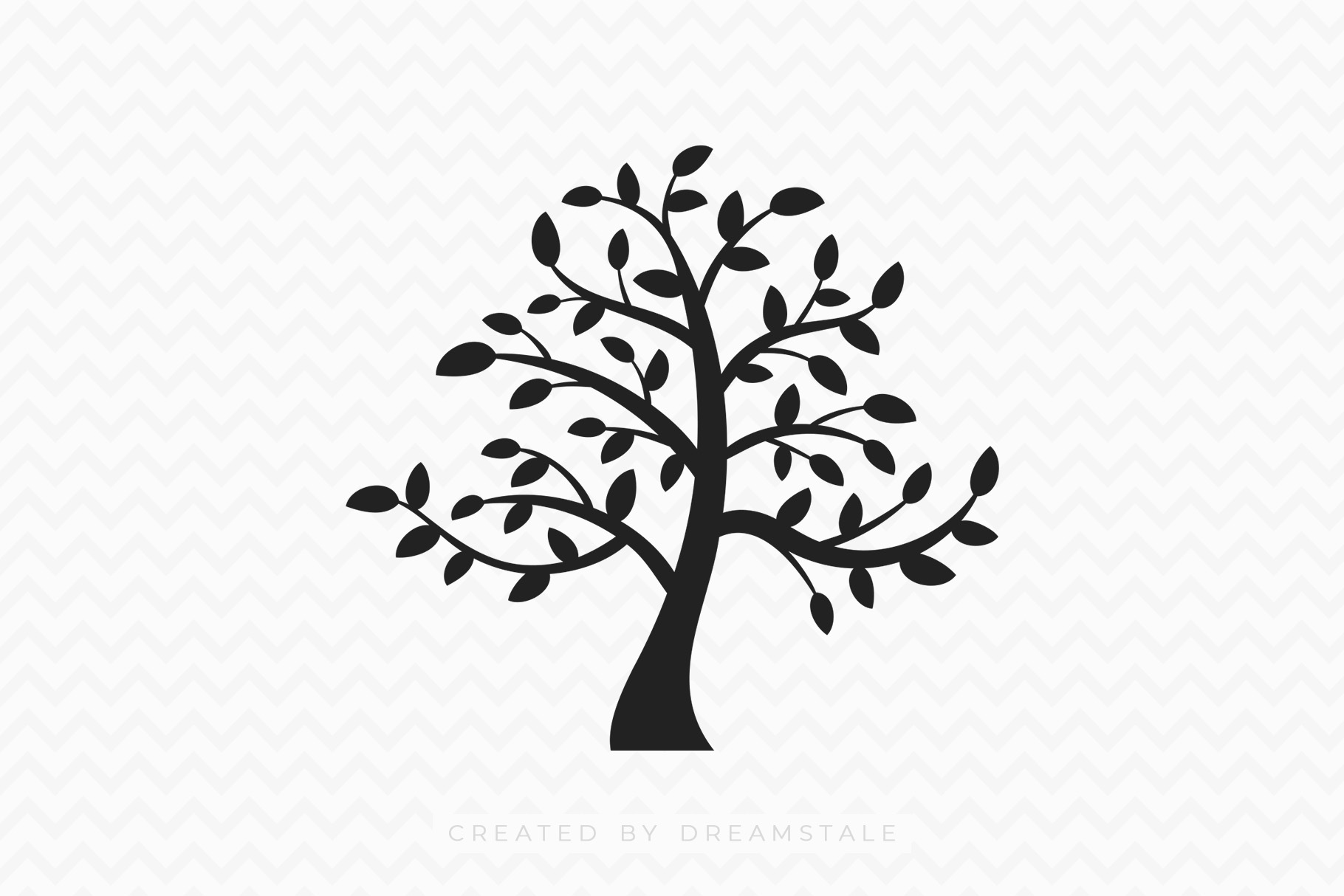 Tree SVG Free Clipart Image