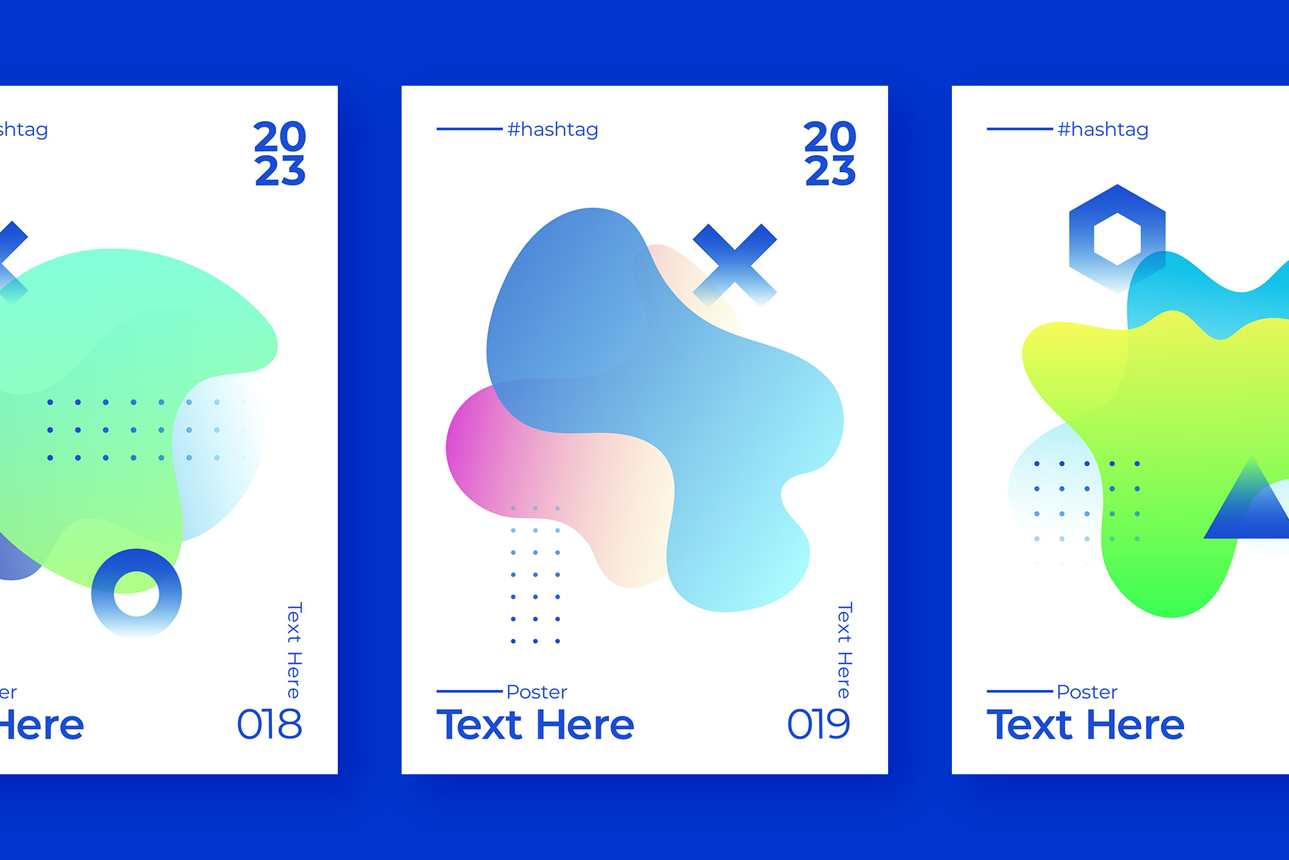 Gradient Conceptual Vector Poster Templates 1 Gradient Conceptual Vector Poster Templates