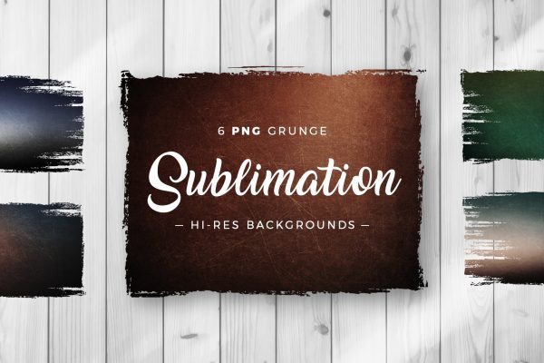 Grunge PNG Sublimation Textures & Backgrounds