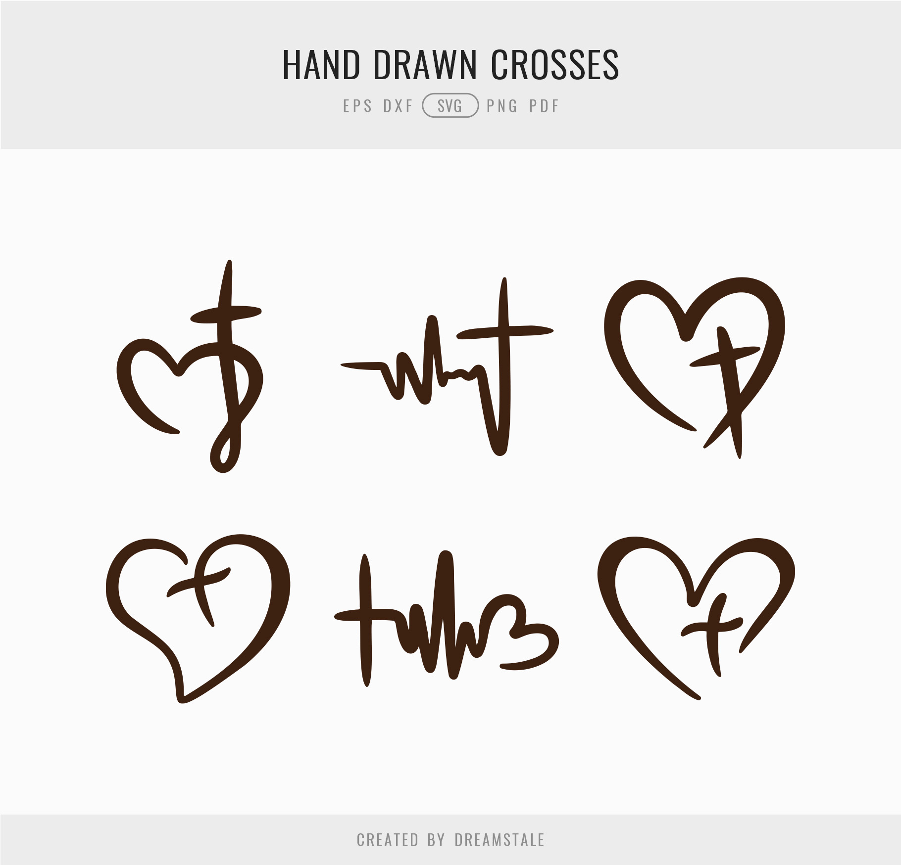 Hand Drawn Hearts & Crosses SVG Clipart 4 svg+xml;charset=utf Hand Drawn Hearts & Crosses SVG Clipart